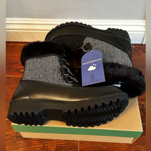 Jumbu northgate waterproof faux fur lined boots size 6,5 - Picture 3 of 10